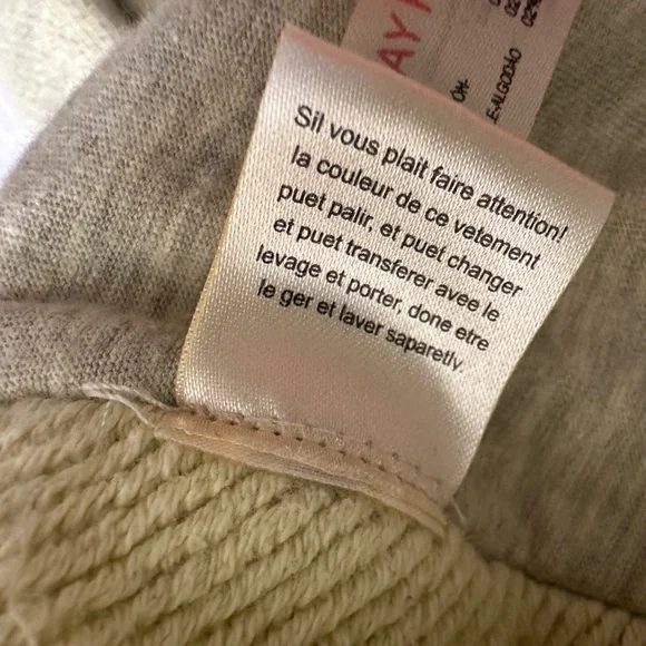 Free People gray and yellow joggers, size large - Picture 9 of 15